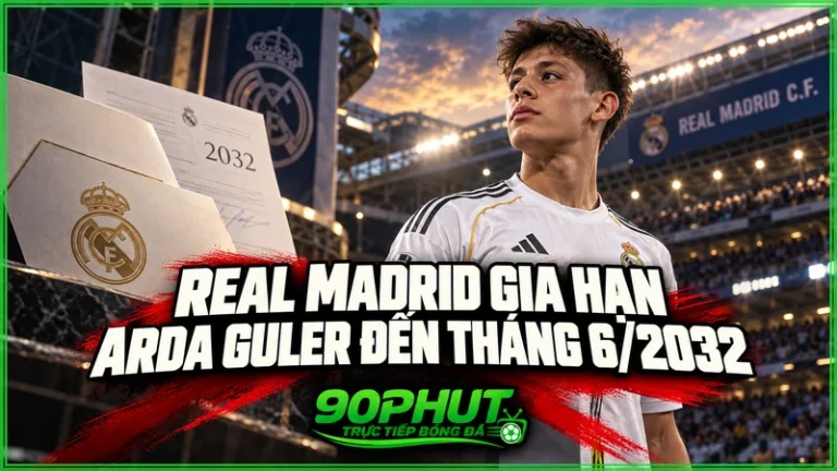 Real Madrid gia hạn Arda Guler đến 2032, đặt niềm tin dài hạn